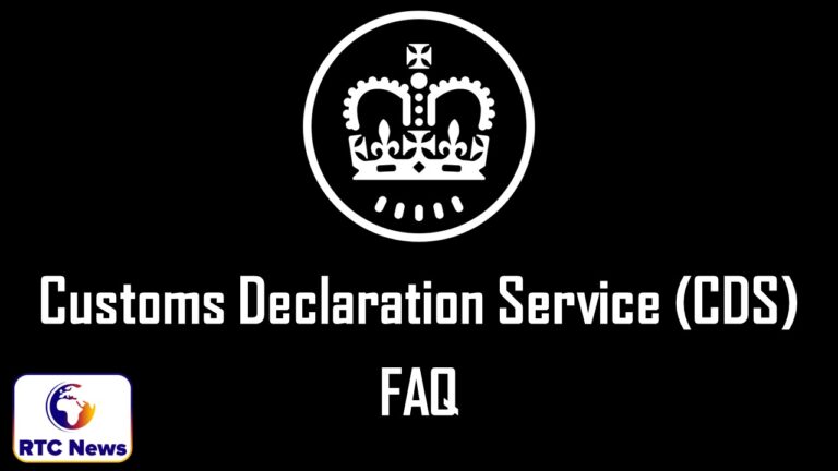 Customs Declaration Service (CDS): What you need to know.