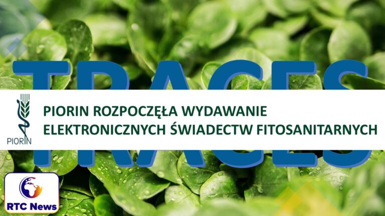 PIORiN rozpoczęła wydawanie elektronicznych świadectw fitosanitarnych