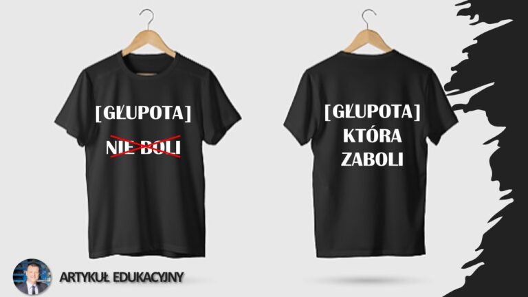 Głupota nie boli