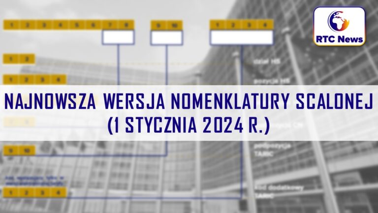 Najnowsza wersja Nomenklatury Scalonej