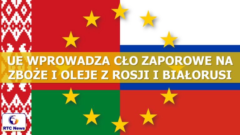 Cło zaporowe na rosyjskie i białoruskie zboża