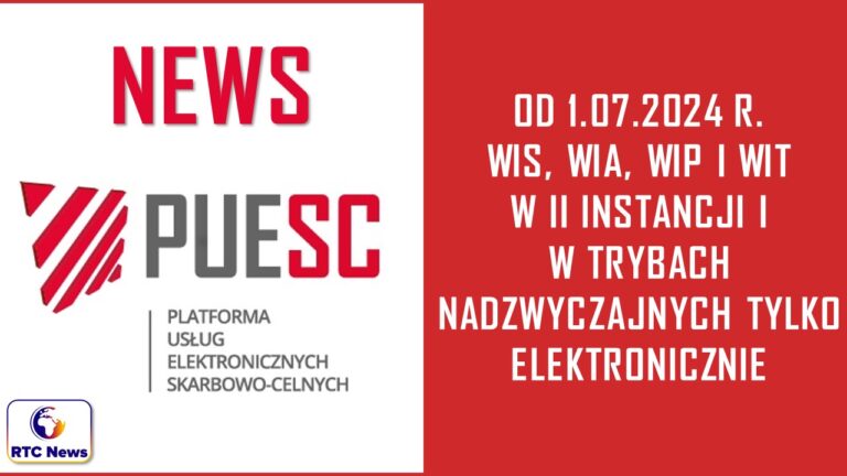 Od 1 lipca tego roku wiążące informacje w II instancji i w trybach nadzwyczajnych wyłącznie elektronicznie