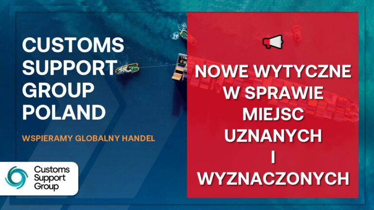 Ministerstwo Finansów opublikowało nowe wytyczne dotyczące miejsc uznanych i wyznaczonych